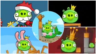 Angry Birds Seasons - All Bosses (Boss Fights) Part 1
