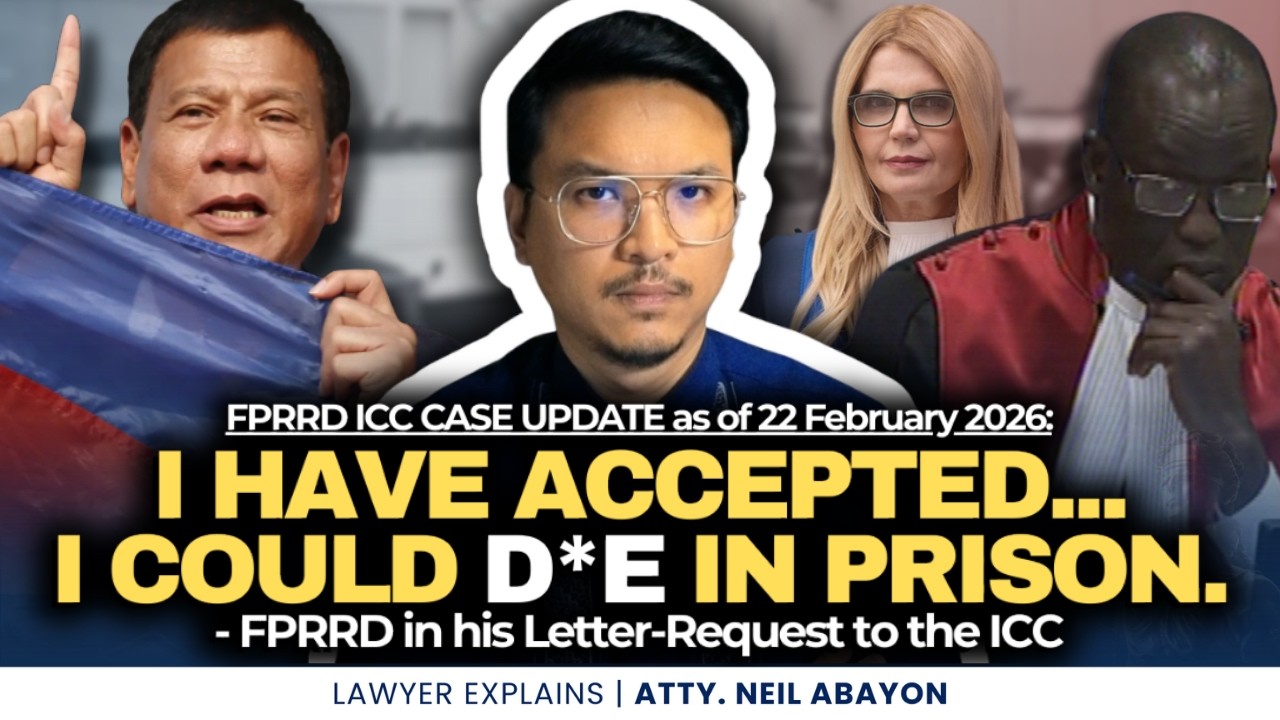 FPDuterte WAIVES his RIGHT sa ICC Confirmation of Charges Hearing! #LawyerExplains #AttorNEIL
