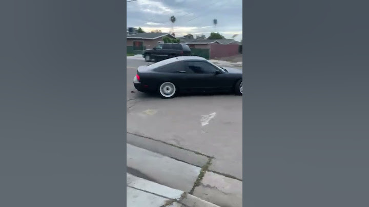 Nissan 240SX U-Turn: The fun way