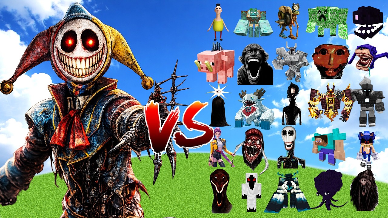 The Prototype (Poppy Playtime 5) vs The STRONGEST Minecraft Bosses