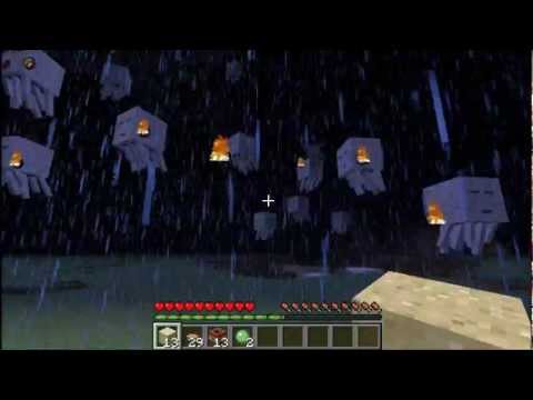 MineCraft-Ghast Rampage!!