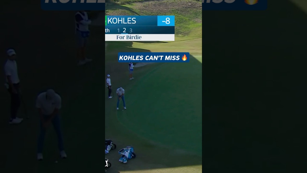 Ben Kohles Drains a LONG Birdie Putt! 🔥 | Baycurrent Classic