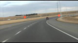 Stoney Trail Calgary Ring Road Time Lapse