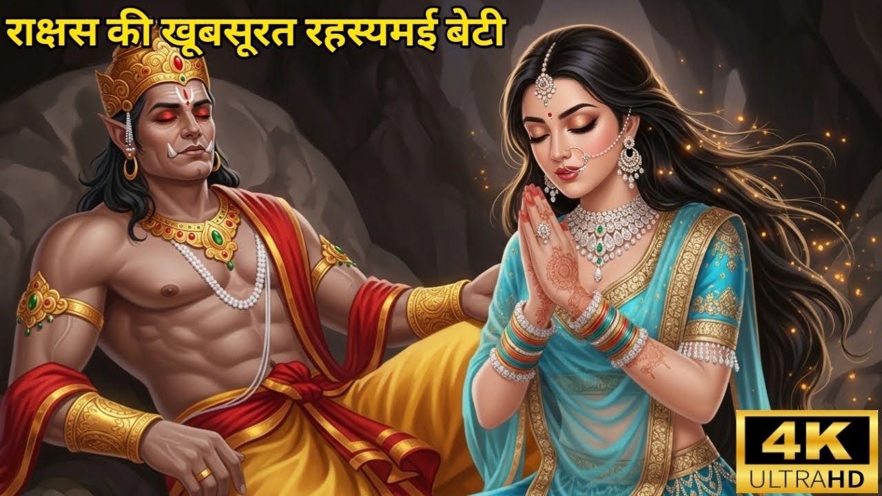 राक्षस की खूबसूरत रहस्यमई बेटी || The beautiful, mysterious daughter of the demon #hindistories 