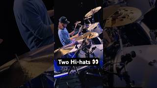 👀 Crazy TWO Hi-Hat’s groove 💥🥁 #music #drums #groove