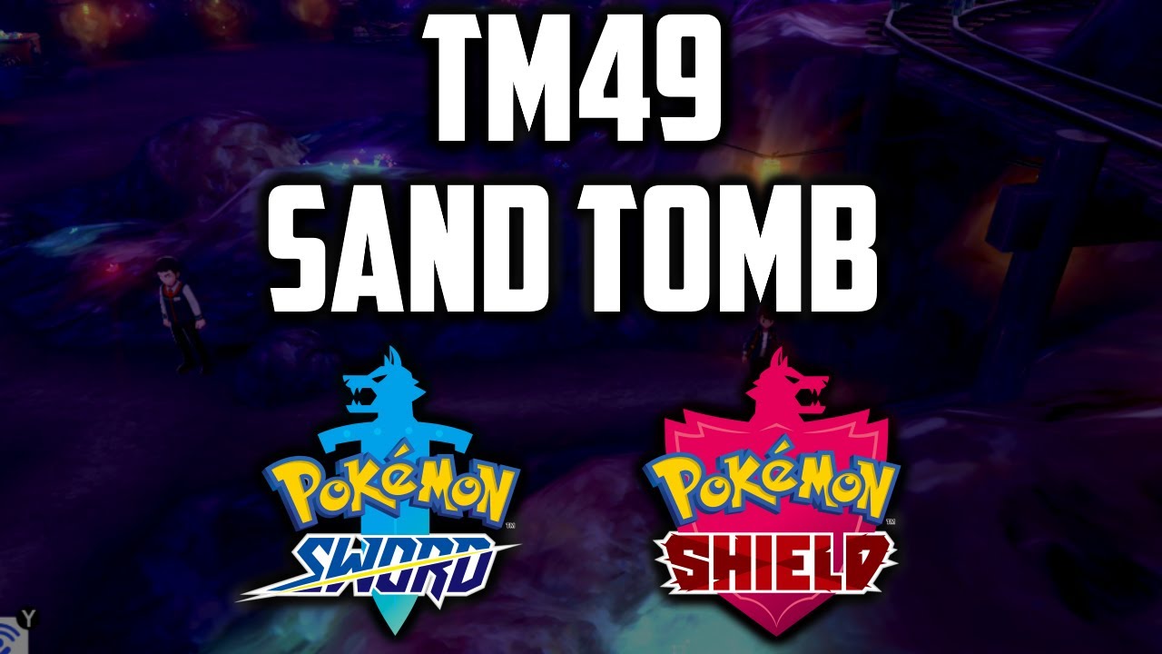 Where to Find TM49 SandTomb in Pokemon Sword & Shield - YouTube