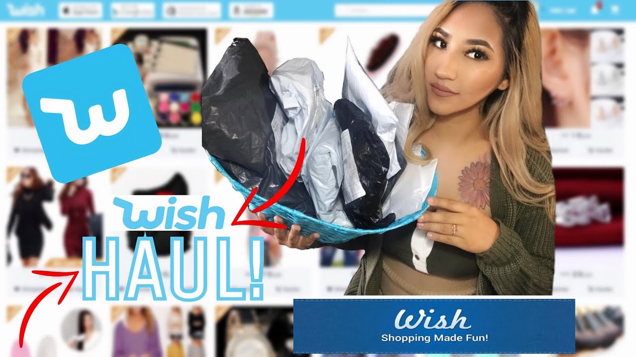 WISH HAUL | cheap shopping app review