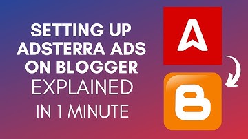 How To Setup Adsterra Ads On Blogger (2025)