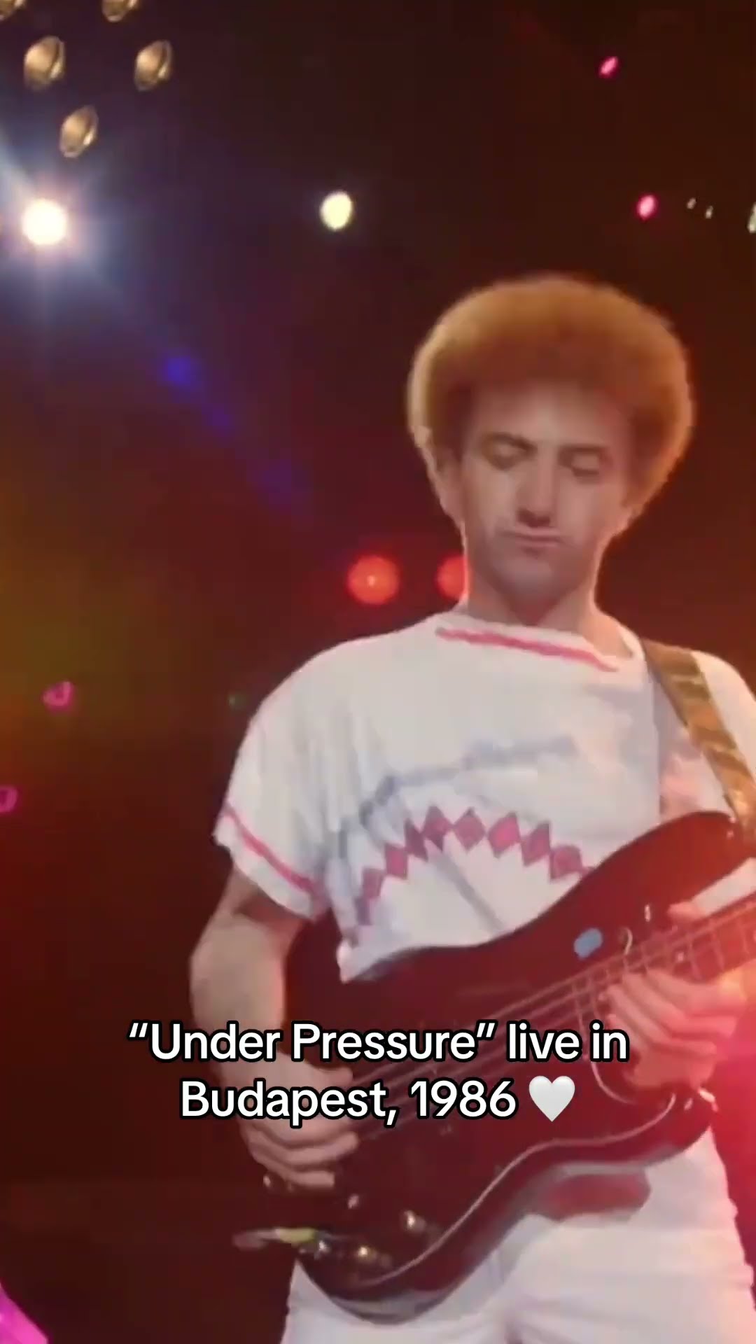 The energy this performance provides is truly unmatched ? #underpressure #queen #shorts