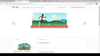 Google Doodle Hurdles 2012 in: 10.5