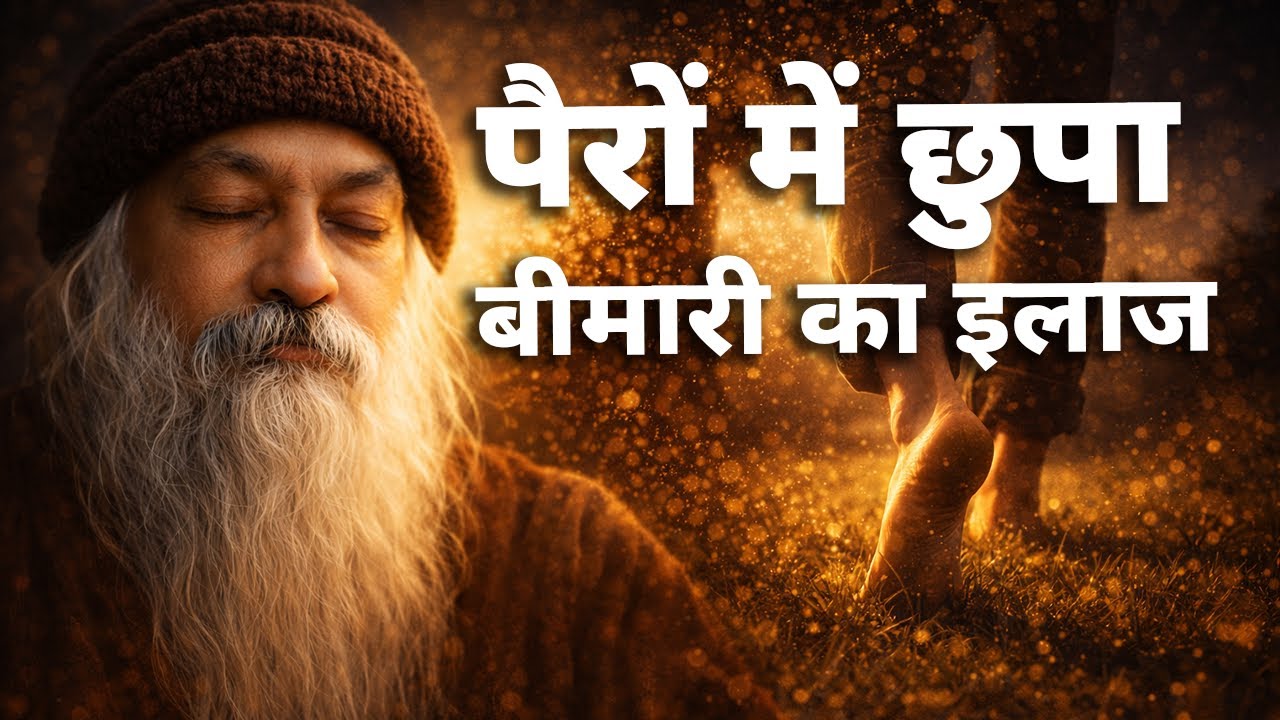 Osho: पैरों में छुपा है हर बीमारी का इलाज | जानिए कैसे | Osho Hindi Discourse