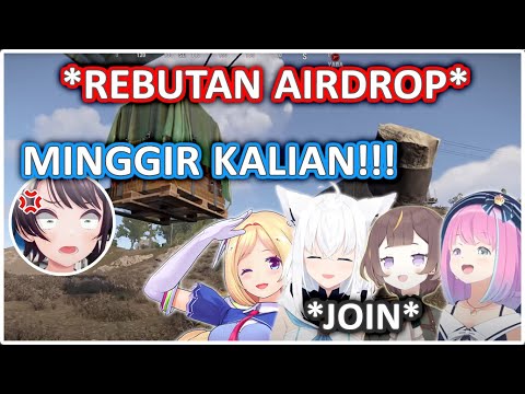 Airdrop SUBARU Yang Jadi Rebutan Para Member Lain | (Hololive Clips)
