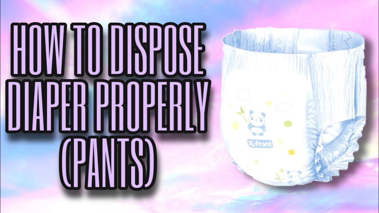 How to Dispose Diaper Properly YouTube