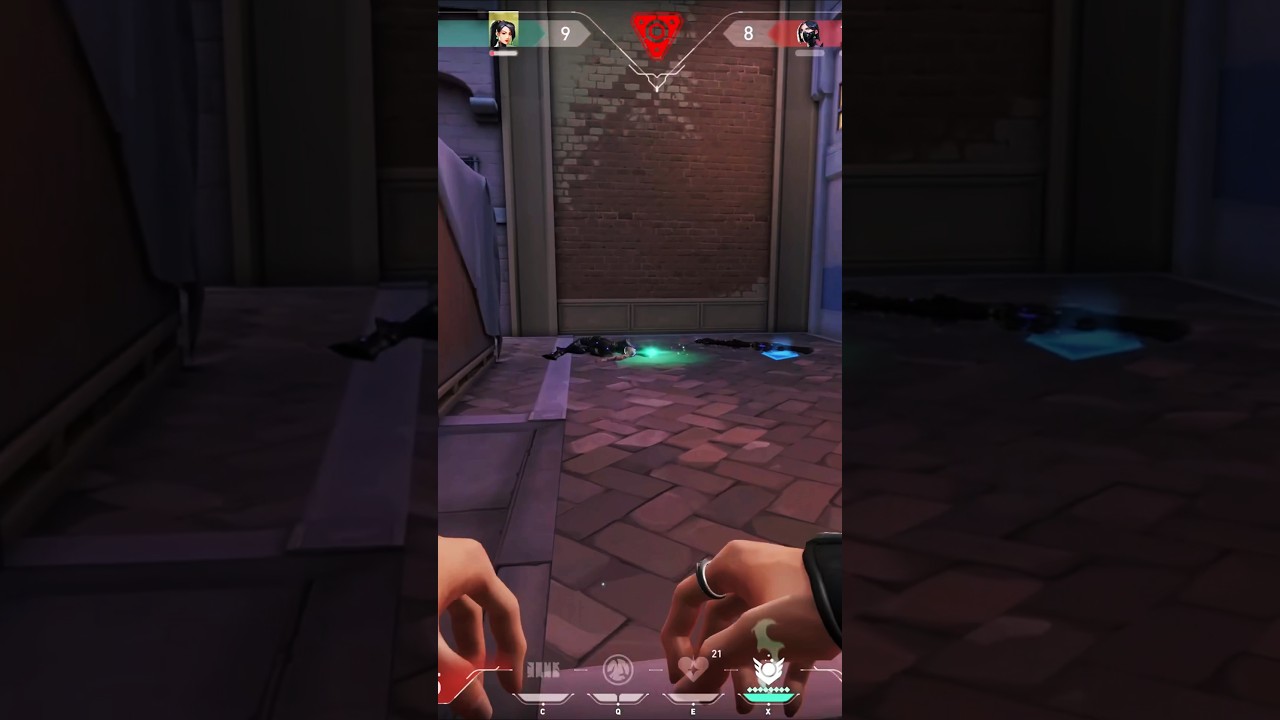 VALORANT IS A HOROR GAME! Like and sub pls ❤️ #valorant #valorantclips #sage #fyp #valorantfunny