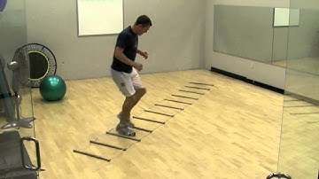 Agility Ladder Drills - Lateral Shuffle