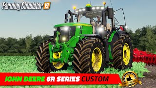 FS19 | John Deere 6R Series v1.3.0.0 (by De Mecklenburger) - review