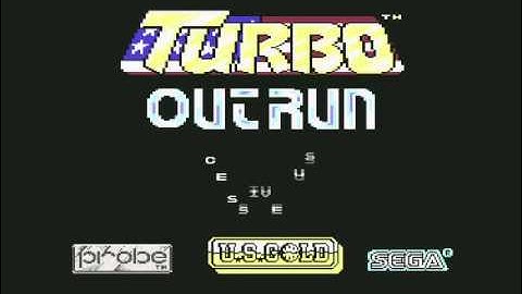 Turbo Out Run Title Music for the Commodore 64
