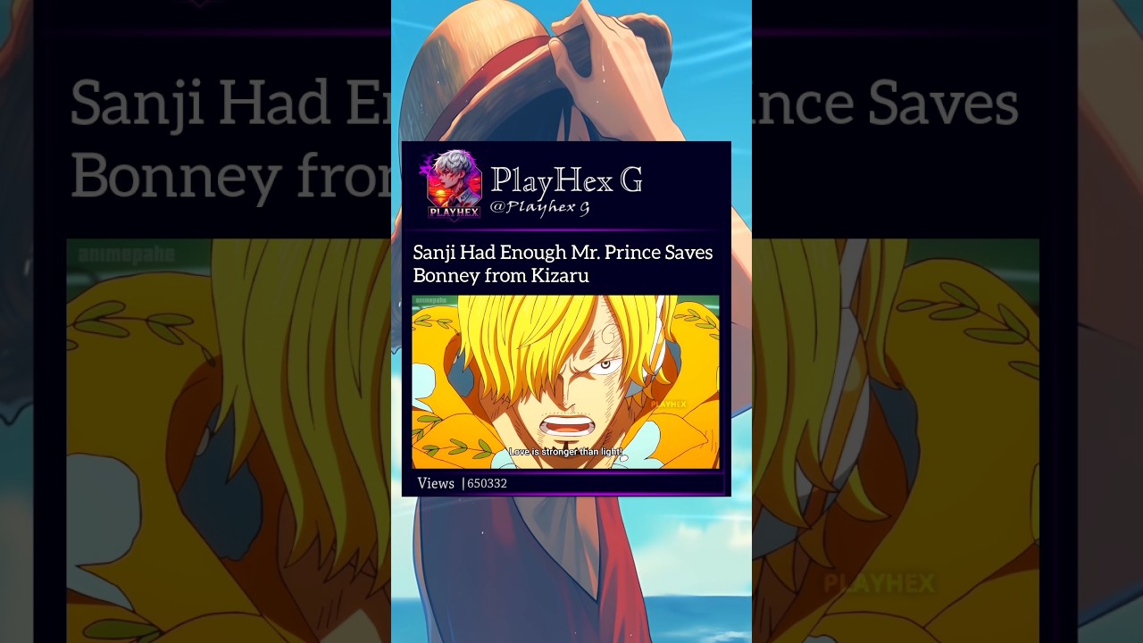 Finally Oda's Sanji Is Back 