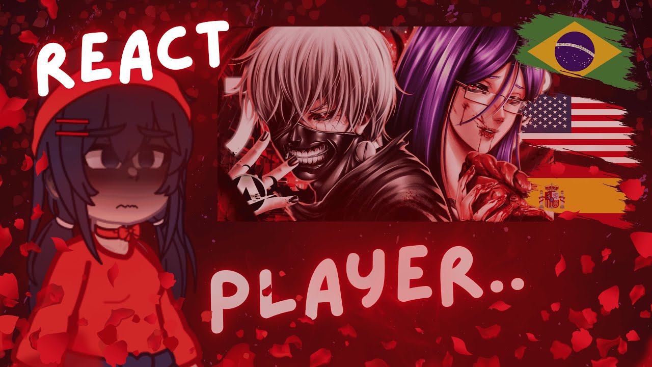 MiSide react to Kaneki e rize | Escolhas | Anirap | Player As - YouTube