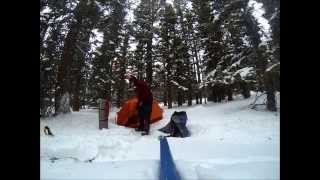 Colorado Winter Camping and Climb - Mt Elbert Solo
