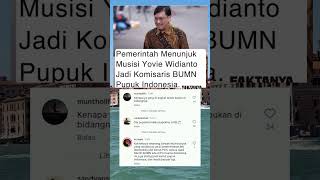 Yovie Widianto Ditunjuk Jadi Komisaris Bumn Pupuk Indonesia  short shorts trending
