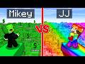 Mikey and JJ: BILLIONAIRE vs OP Endless Village Survival Minecraft Battle (Maizen)