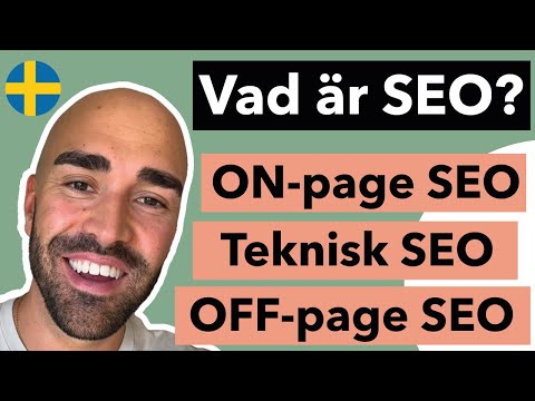 Video: Vad är on page SEO och off page SEO?