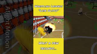“Lose” Glitch Occurred in Roblox Wrestling Legends! #robloxfails #glitch