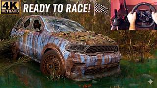 Rebuilding 1071HP Dodge Durango SRT Hellcat  | Forza Horizon 5 Steering Wheel Gameplay