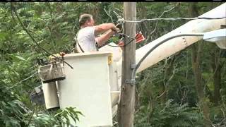 Heat Makes Cleanup Power Outages Challenging