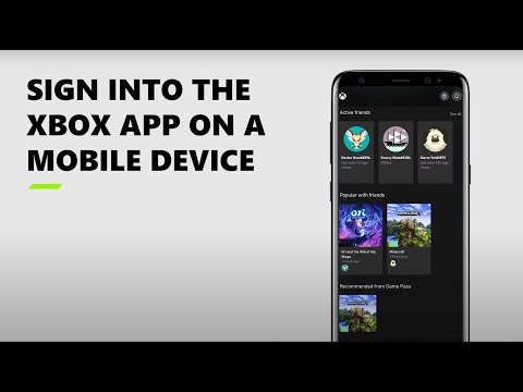 Sign into the Xbox app on a Mobile Device - YouTube