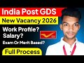 GDS Vacancy 2026 | GDS ABPM &amp; BPM Work in Post Office | GDS Job Work Profile 2026 | GDS Salary 2026