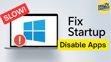 How to FIX / Speed Up Slow Windows 10 PC Boot – Turn Off Startup Apps!
