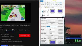 Auto splitter program for console games concept video
