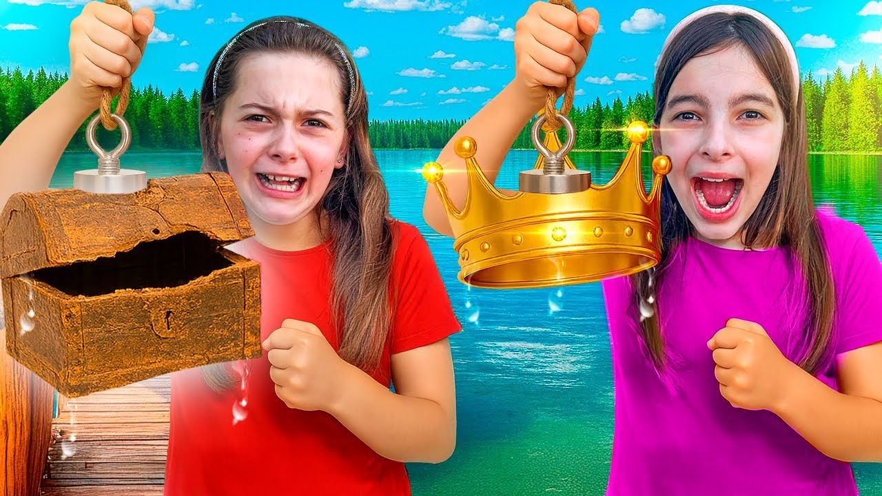 QUEM FIZER MAIS DINHEIRO COM A PESCA MAGNÉTICA VENCE! Quem venceu?