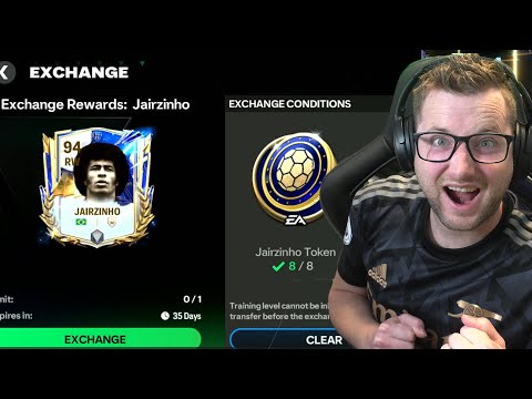 Видео: Completing the Jairzinho Exchange and Opening the TOTY Icons Special Offers on FC Mobile!