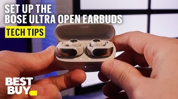 Setting up the Bose Ultra Open Earbuds