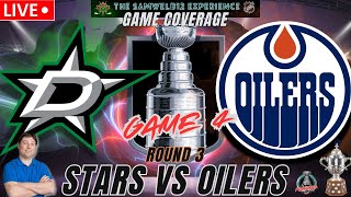 NHL Playoffs Live: Dallas Stars vs Edmonton Oilers Game 4 Coverage