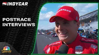 IndyCar Series POSTRACE INTERVIEWS: Sonsio Grand Prix at Indianapolis | 5/11/24 | Motorsports on NBC