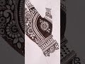 Simple mehndi design for front hand