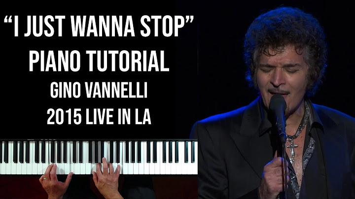 I Just Wanna Stop Piano version - Piano performance video thumbnail