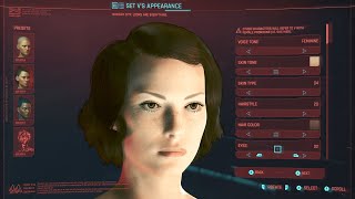 Sarah Angelo Mafia Definitive Edition Cyberpunk 2077 Character Creation