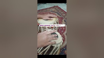 tabla tutorial 3 - how to play tirkit very easily 🙏😍 #tabla #ytshorts #classicalmusic #yt #shorts