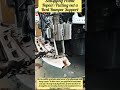Satisfying Frame Repair: Pulling out a Bent Bumper Support #satisfying