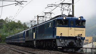9731/9732 EF64重連(1052+1053)+12系5B ELみなかみ 2017年10月21日