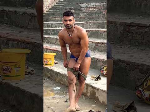 How to tie a langot for kushti #shorts #viral #gym #shortvideos