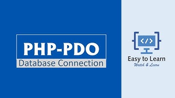 PHP Database connection | PDO database connection
