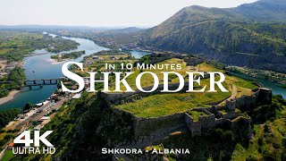 Shkodër 🇦🇱 Shkodra Drone Aerial 4K | Albania Shqipëria #shkodra