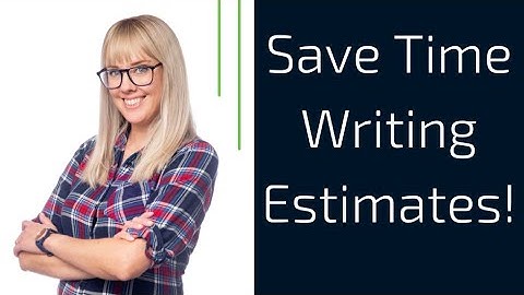 Save Time Writing Estimates in Xactimate