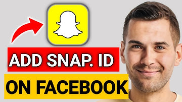 How To Add Snapchat Id On Facebook
